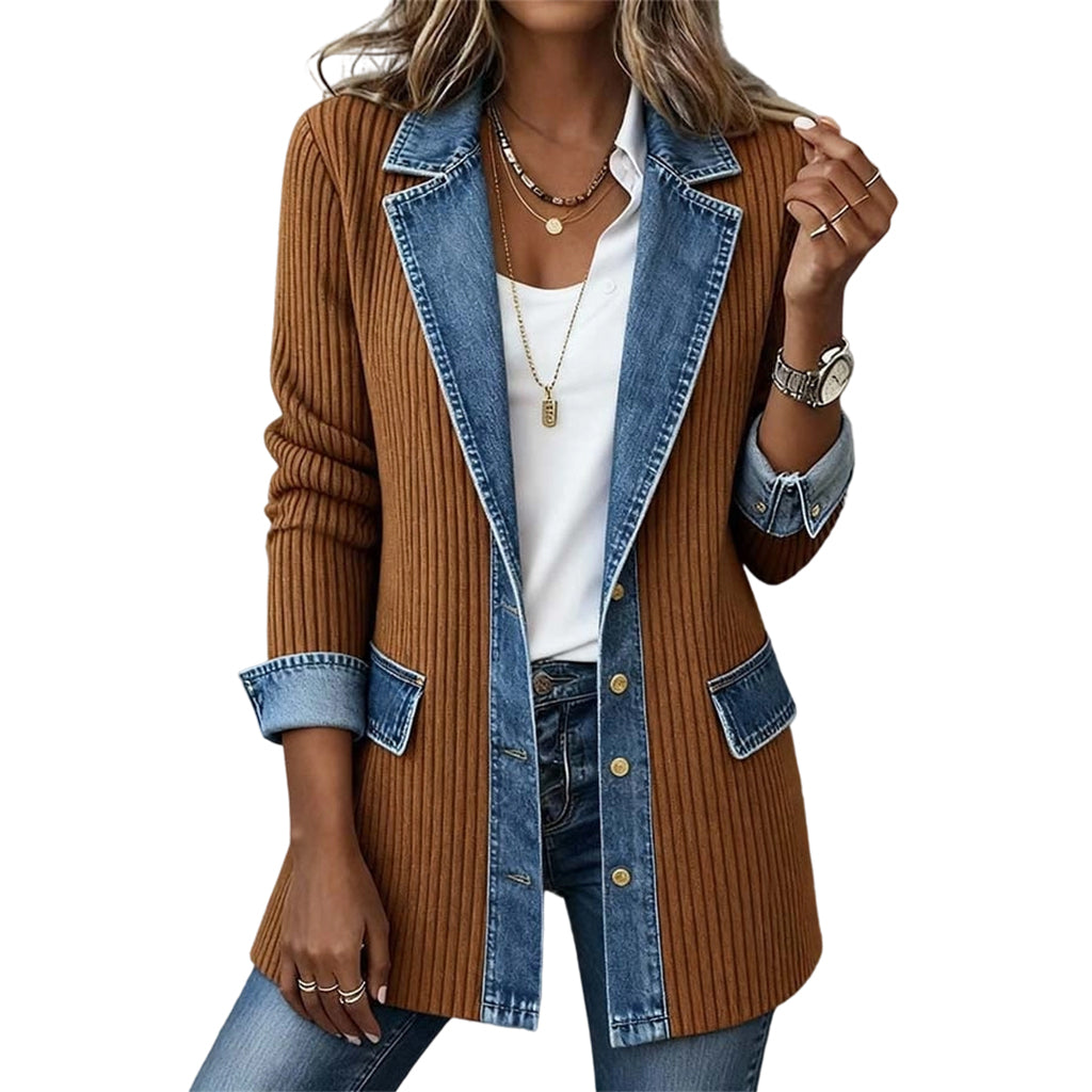 Estelle ribbed texture coat – image 3