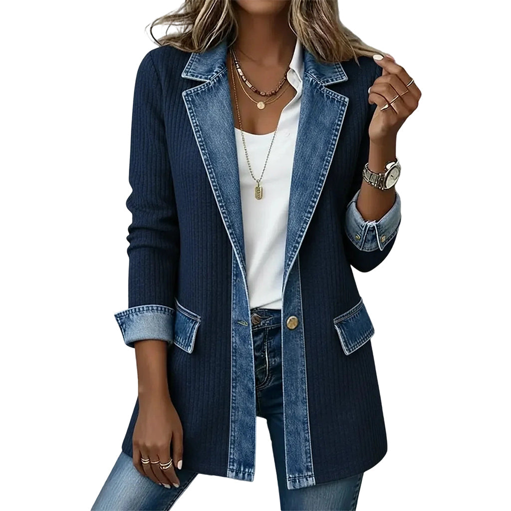 Estelle ribbed texture coat – image 7