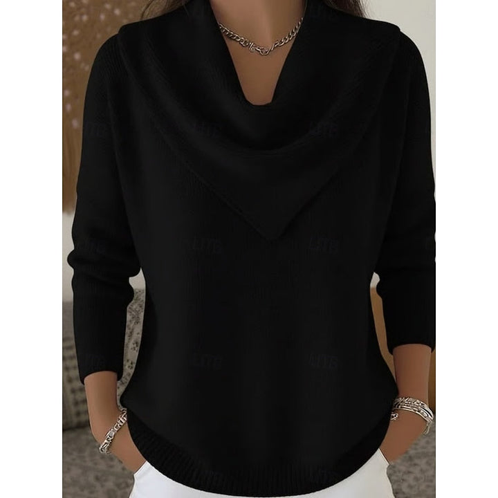Janessa soft cowl neck sweater – image 8
