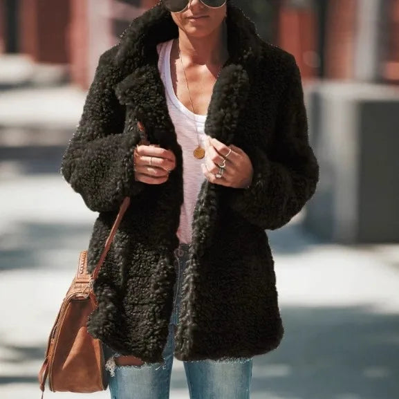 Rosemary relaxed teddy coat – image 2