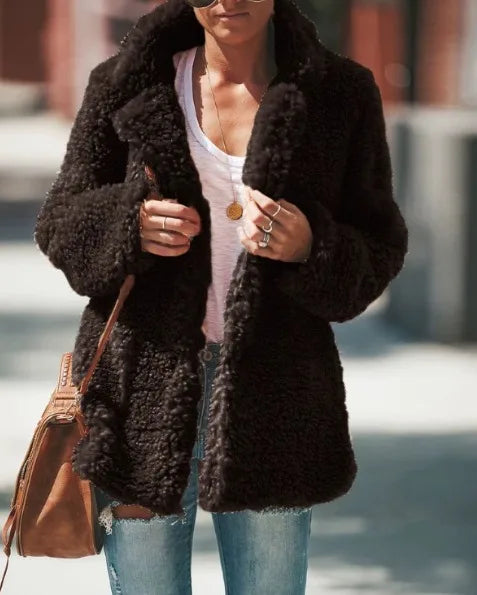 Rosemary relaxed teddy coat – image 6
