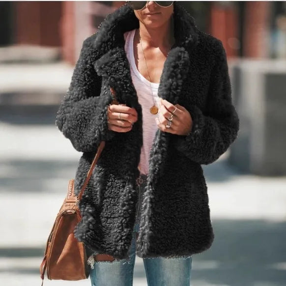 Rosemary relaxed teddy coat – image 4
