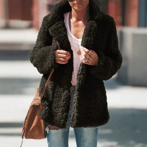 Rosemary relaxed teddy coat – image 5
