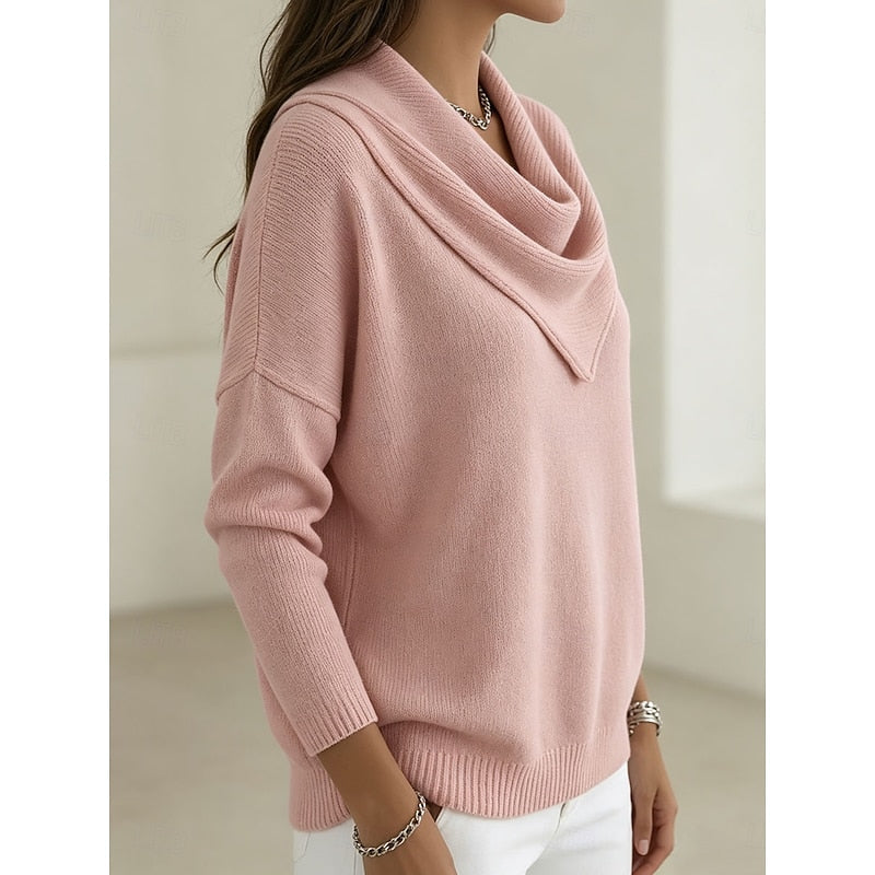 Janessa soft cowl neck sweater – image 4