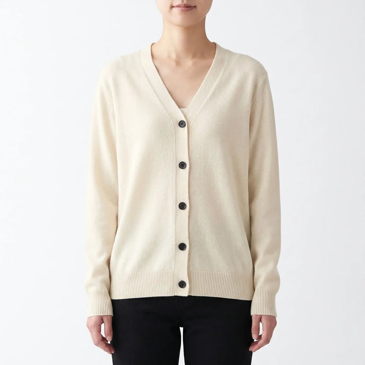 Sloan drop shoulder v neck button cardigan – image 5