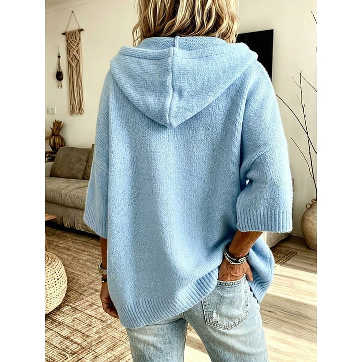 Henrietta hooded open front cardigan – image 5
