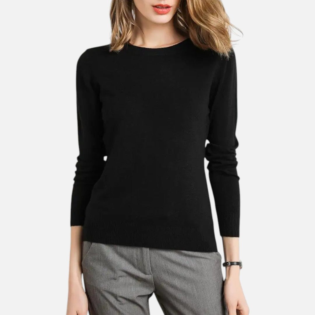 Marissa lightweight crew neck sweater – image 3