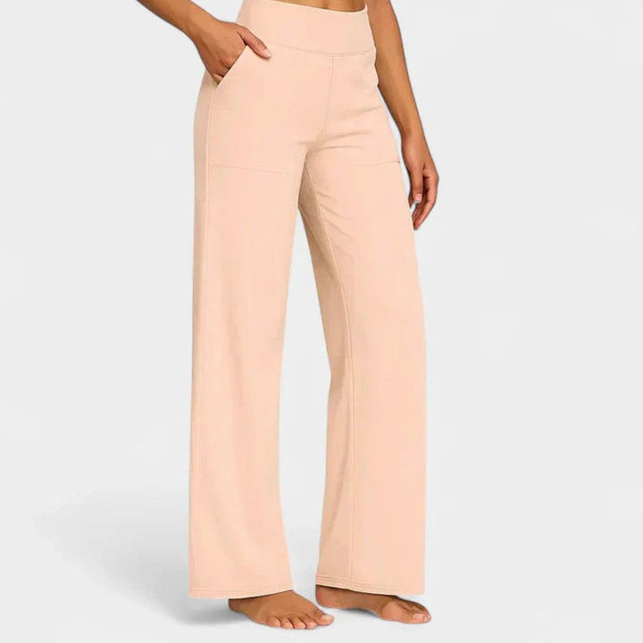 Liliana high waisted wide leg pants with pockets