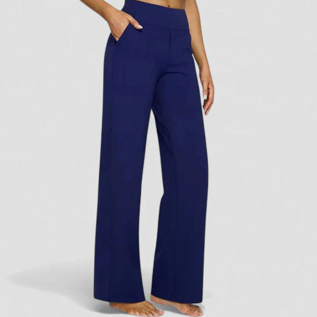 Liliana high waisted wide leg pants with pockets – image 3