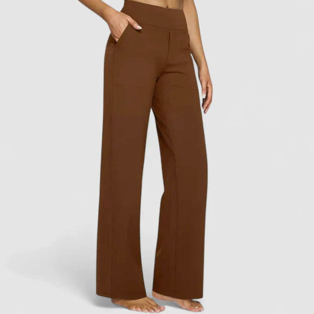 Liliana high waisted wide leg pants with pockets – image 4