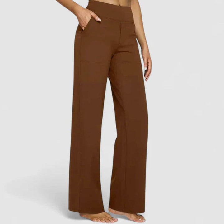 Liliana high waisted wide leg pants with pockets – image 4