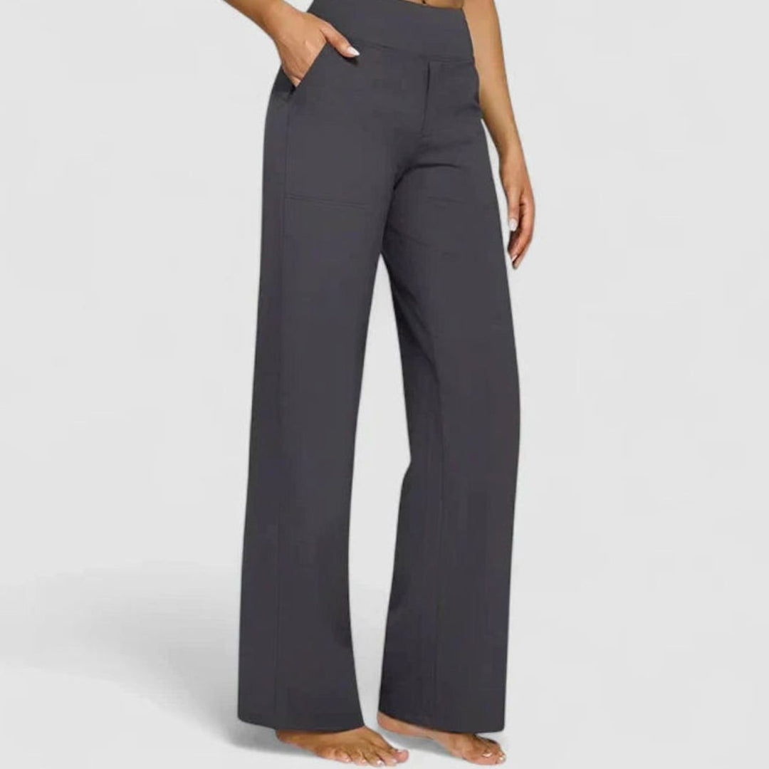 Liliana high waisted wide leg pants with pockets – image 6