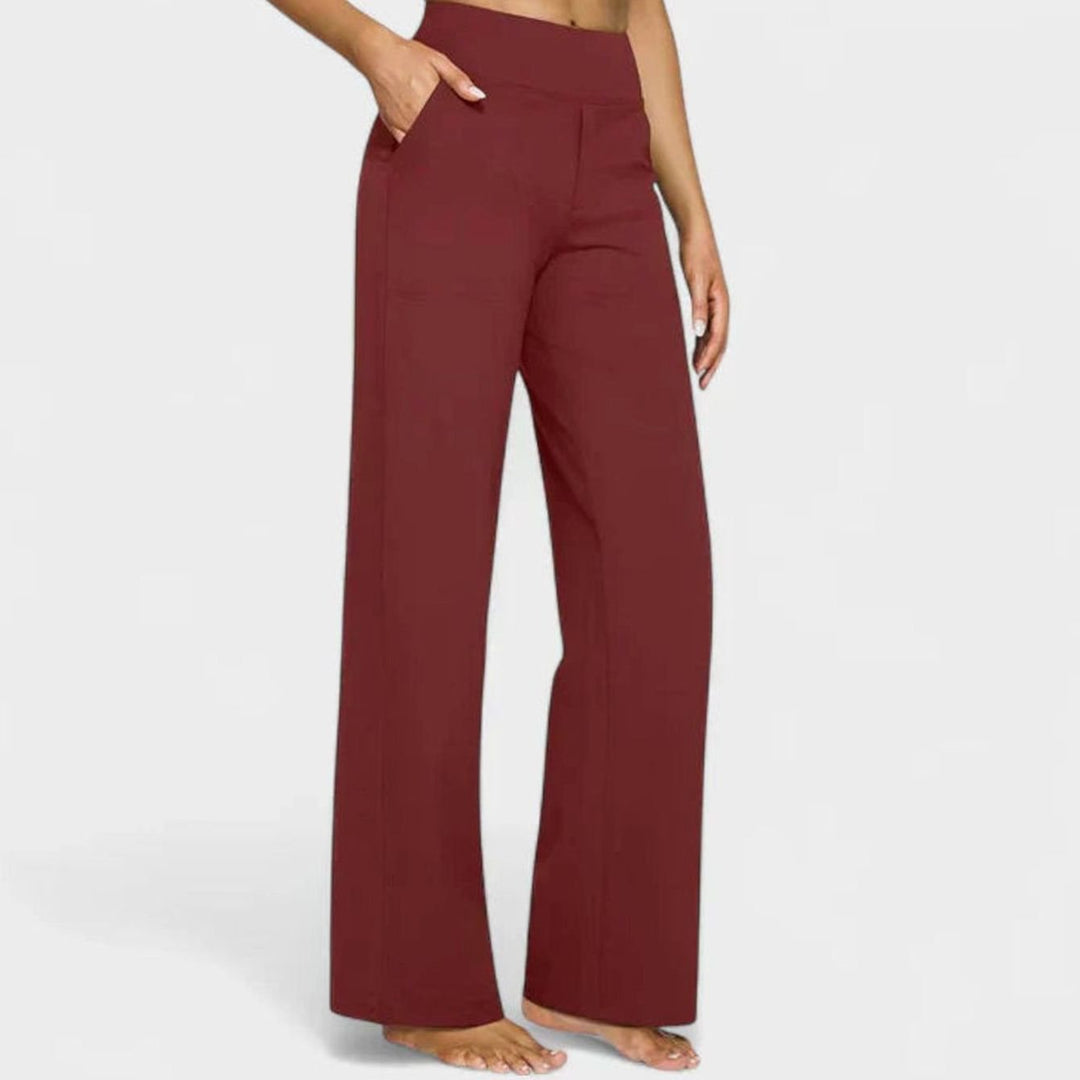 Liliana high waisted wide leg pants with pockets – image 7