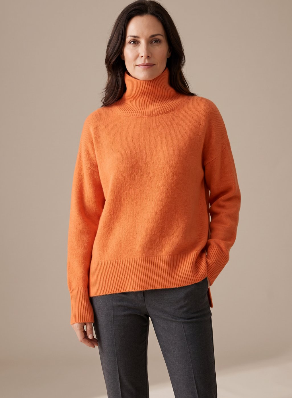 Cosette oversized knit turtleneck sweater – image 3
