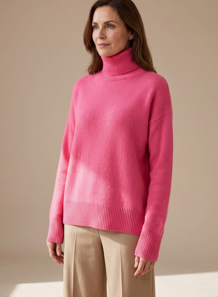 Cosette oversized knit turtleneck sweater – image 4