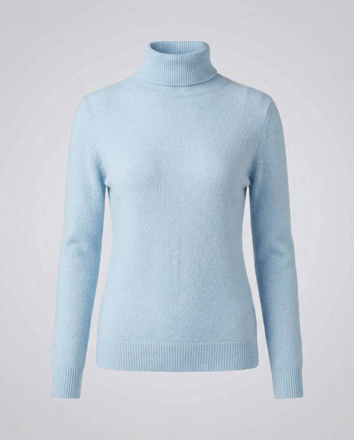 Audra soft knit turtleneck sweater – image 2
