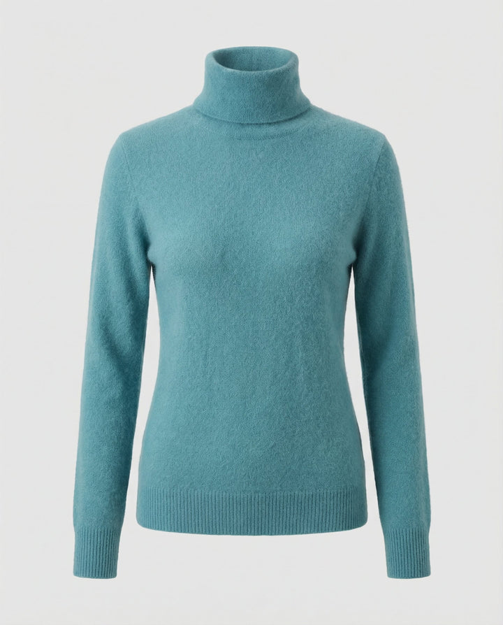 Audra soft knit turtleneck sweater – image 9