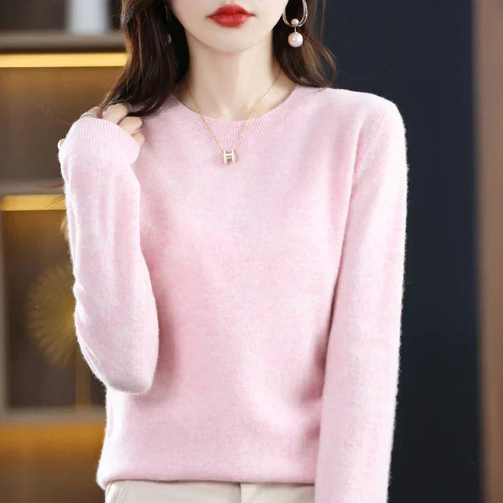 Janelle fine knit crew neck sweater – image 14