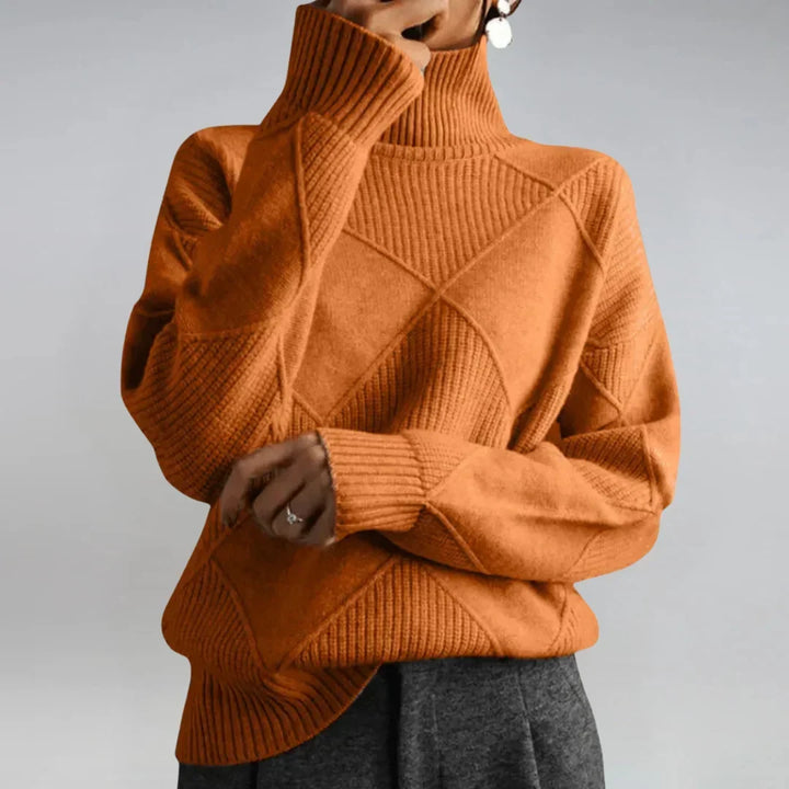 Layla fine knit turtleneck sweater – image 6