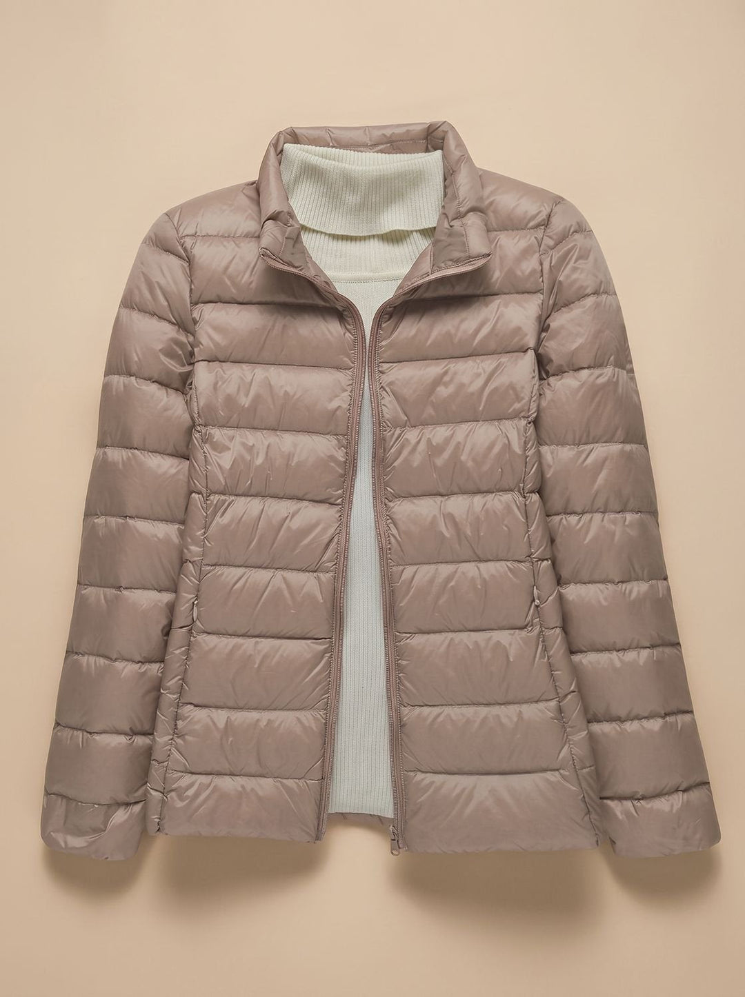 Amber ultra light quilted puffer jacket – image 15