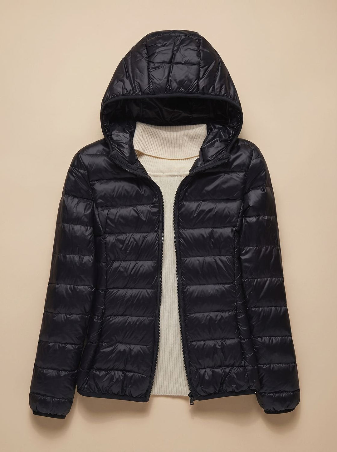 Amber ultra light quilted puffer jacket – image 3