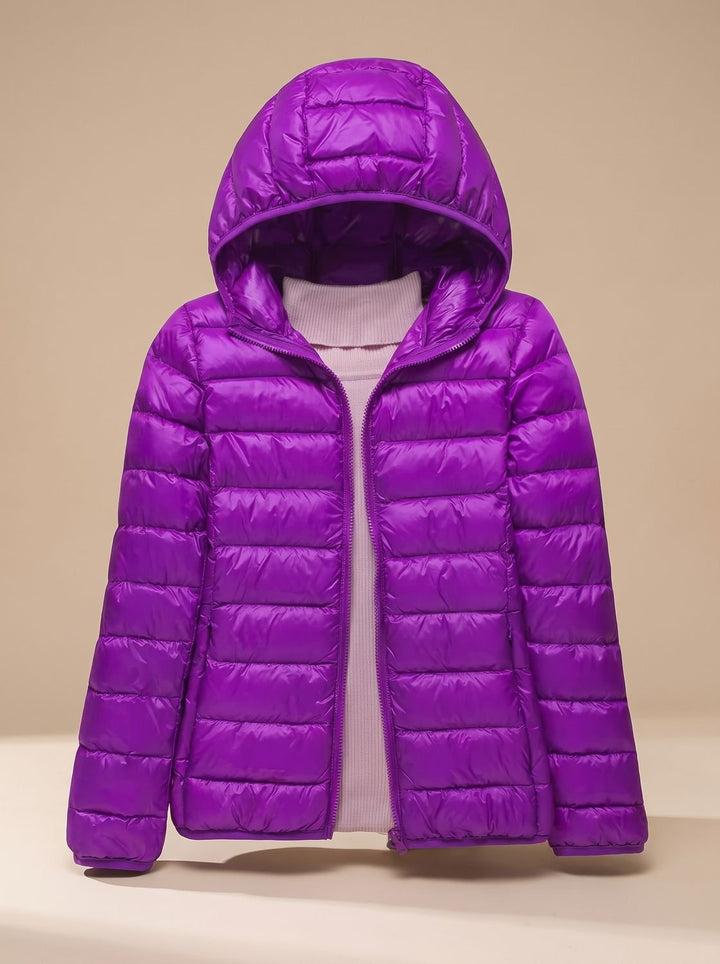 Amber ultra light quilted puffer jacket – image 4