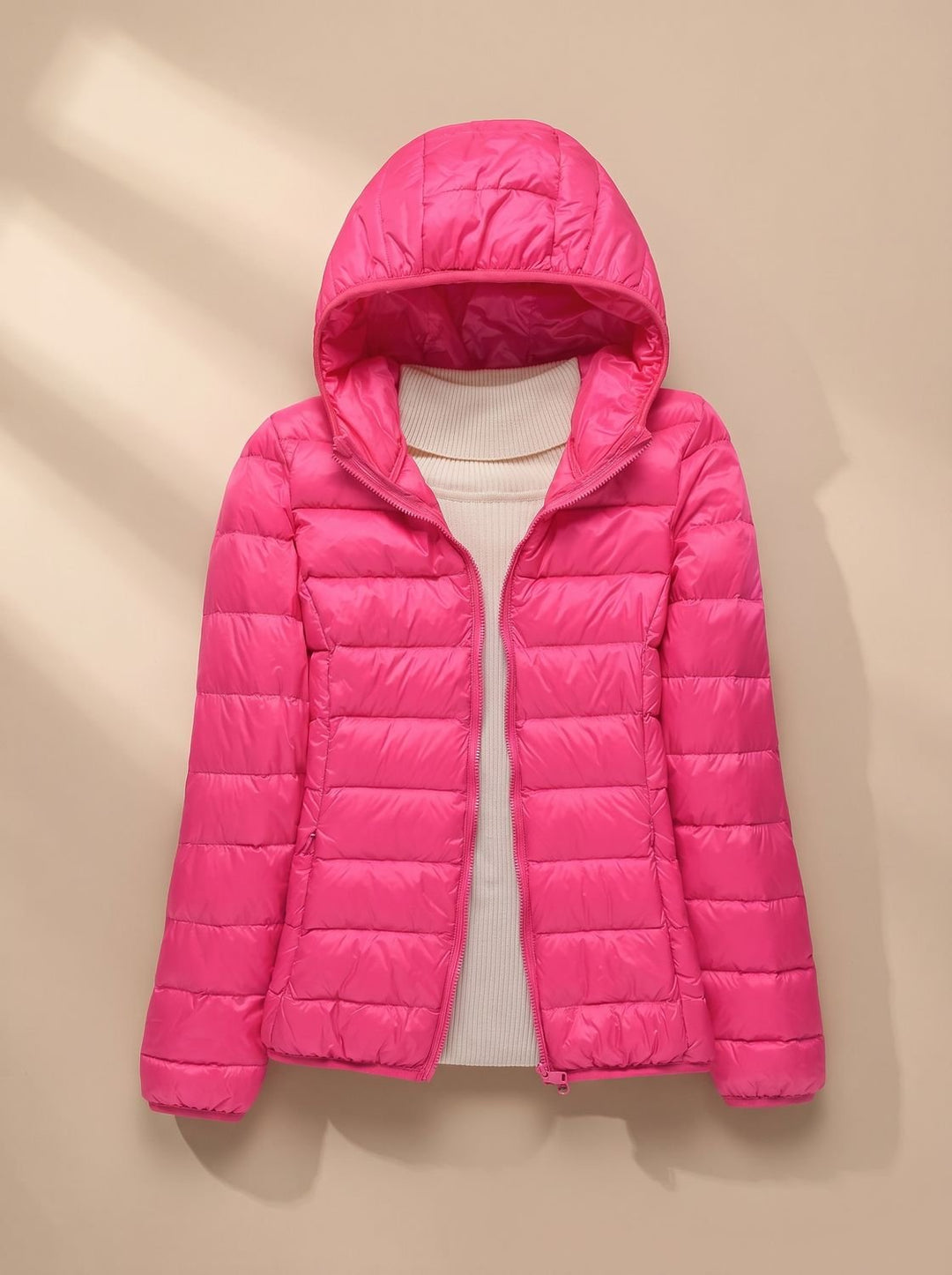Amber ultra light quilted puffer jacket – image 5