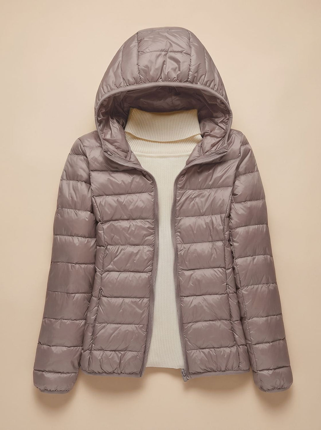 Amber ultra light quilted puffer jacket – image 8