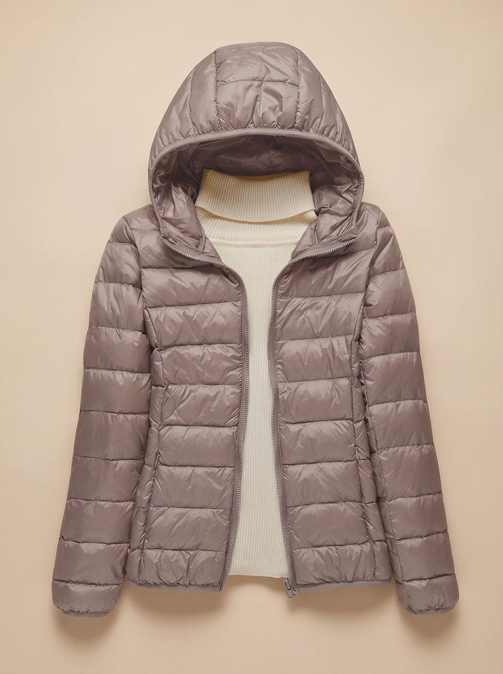 Amber ultra light quilted puffer jacket – image 8