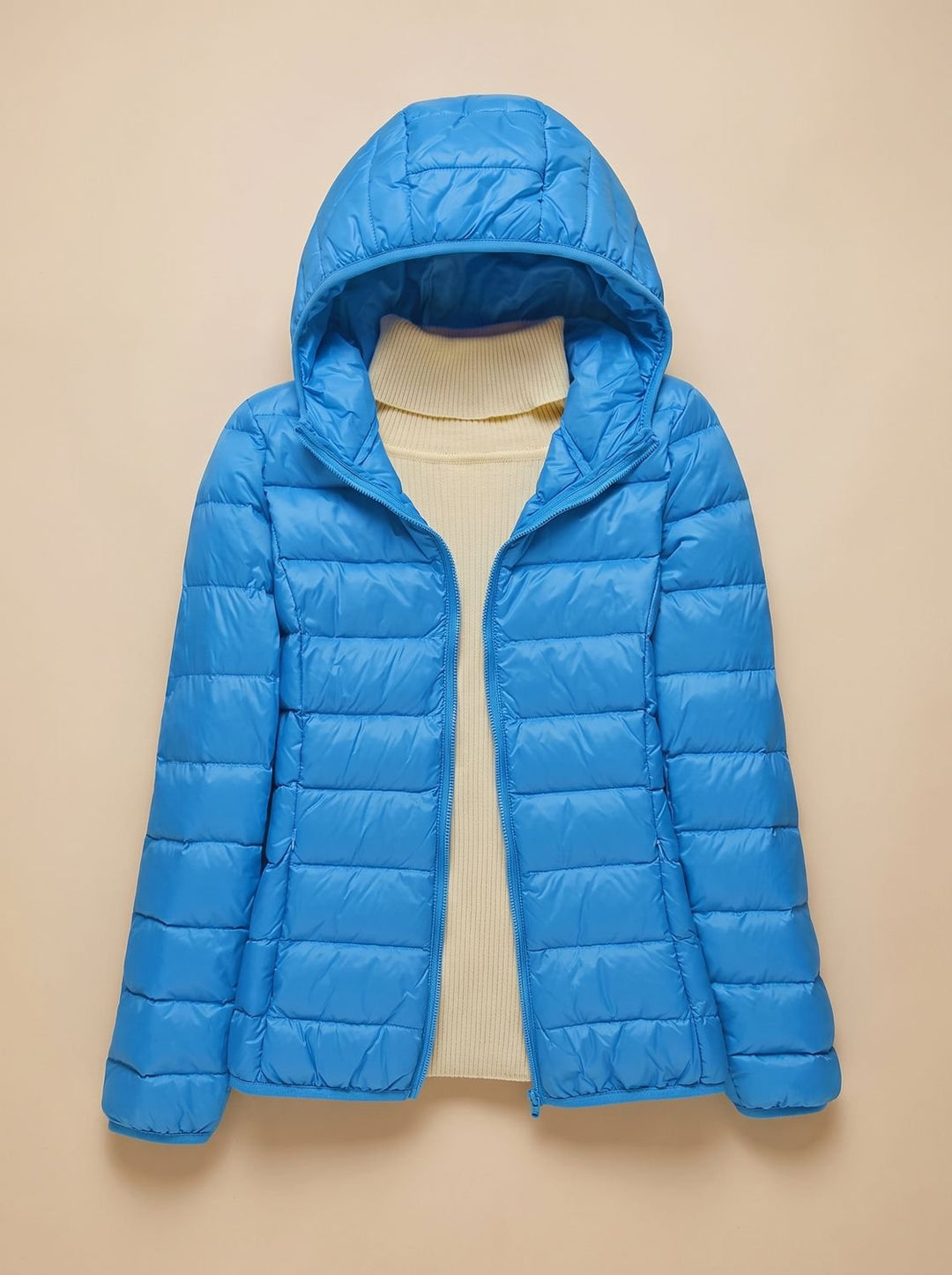 Amber ultra light quilted puffer jacket – image 9