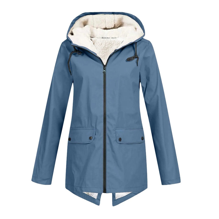 Harlow sherpa lined hooded water repellent jacket – image 4