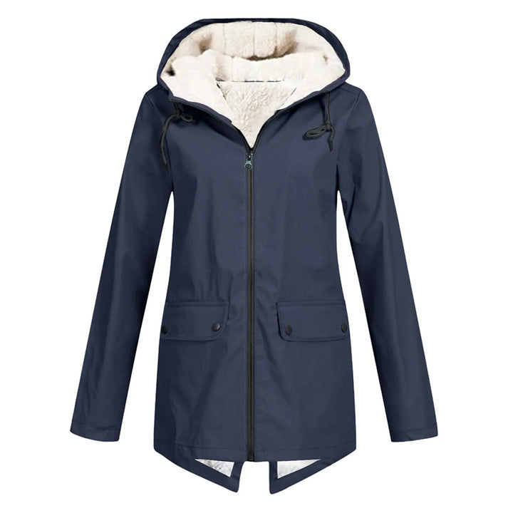 Harlow sherpa lined hooded water repellent jacket – image 7