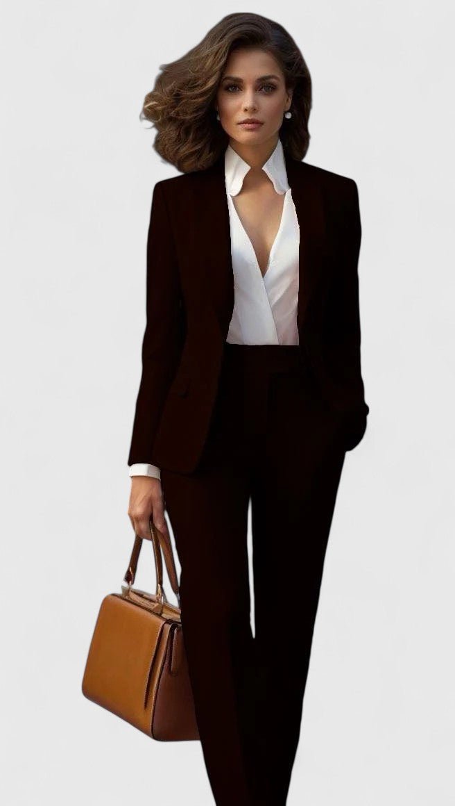 Regina tailored blazer pant suit – image 2
