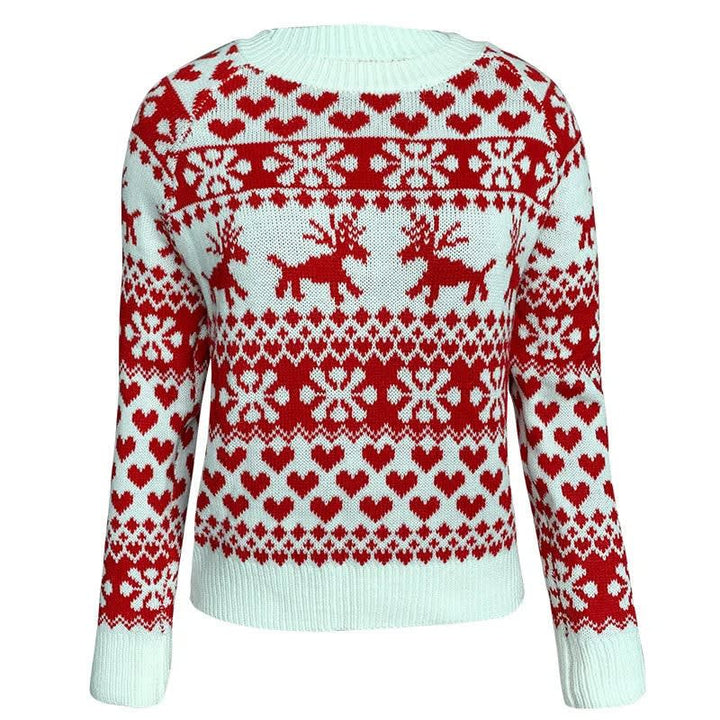 Cadence fair isle reindeer christmas sweater – image 5