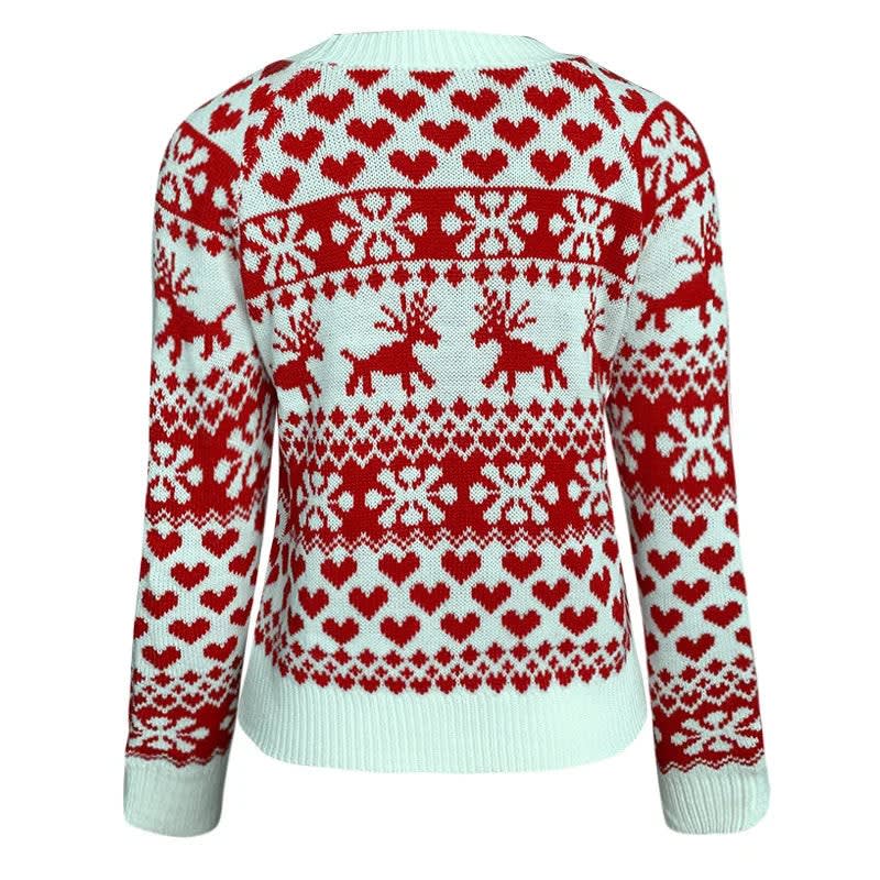 Cadence fair isle reindeer christmas sweater – image 6
