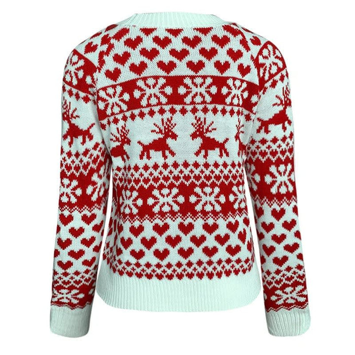 Cadence fair isle reindeer christmas sweater – image 6