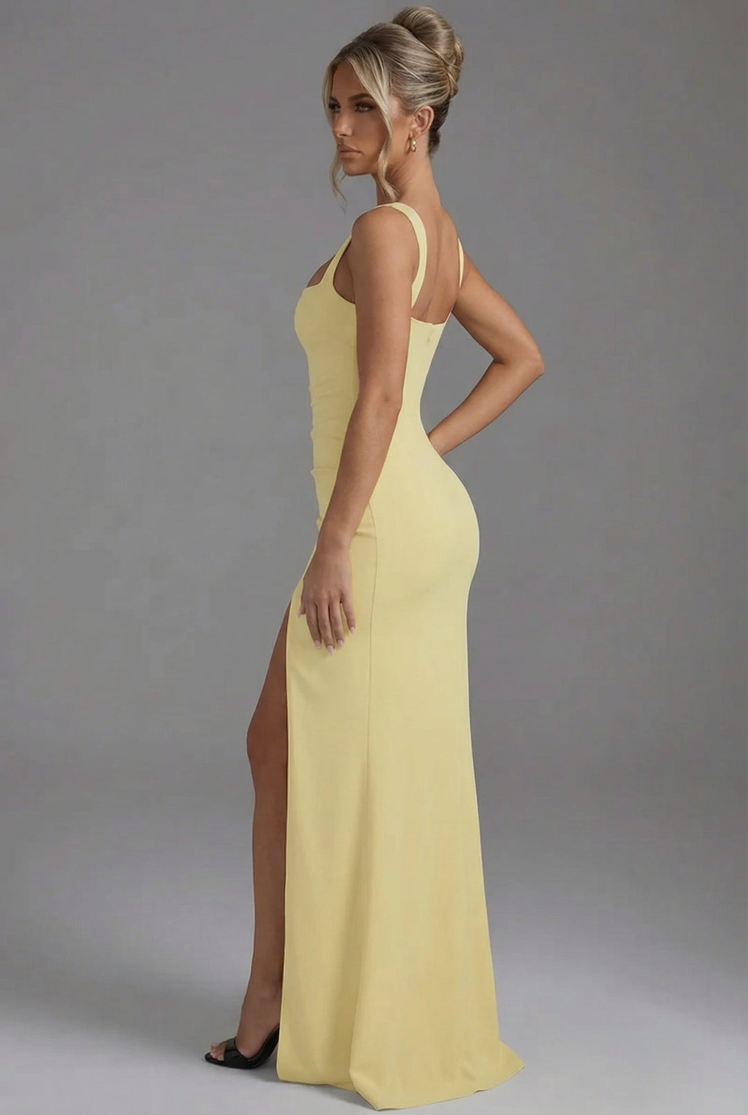Elodie open back slip maxi dress – image 11